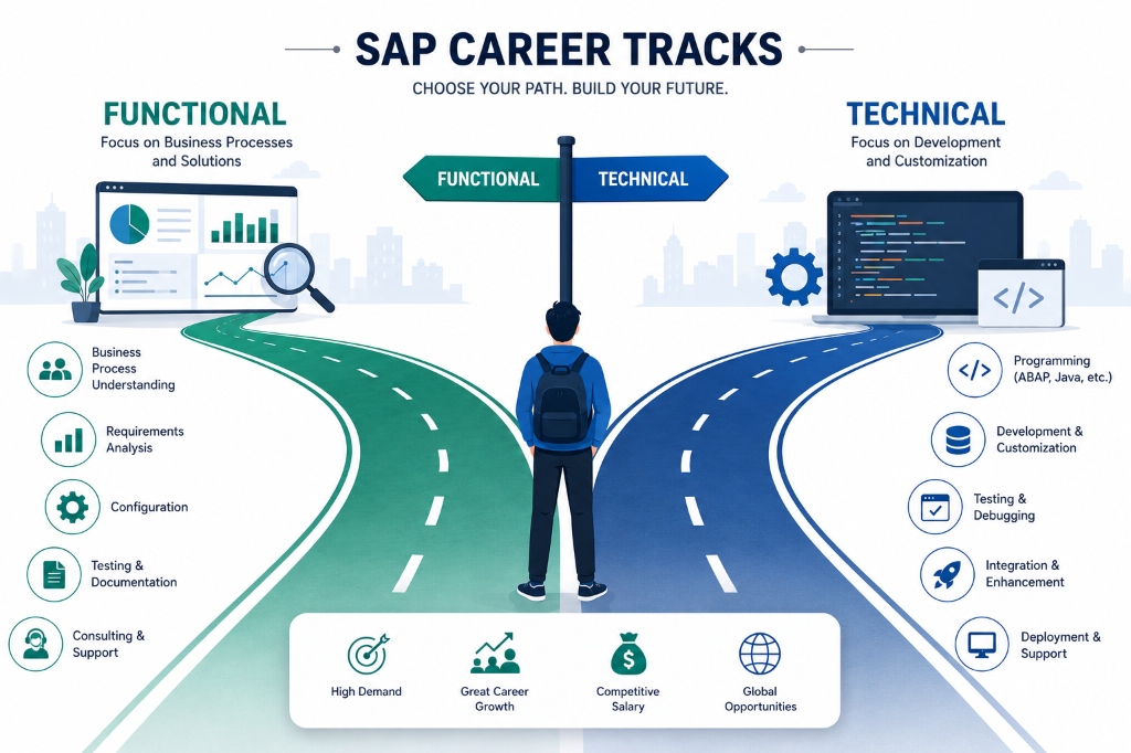 SAP Career Tracks: Functional vs Technical Split